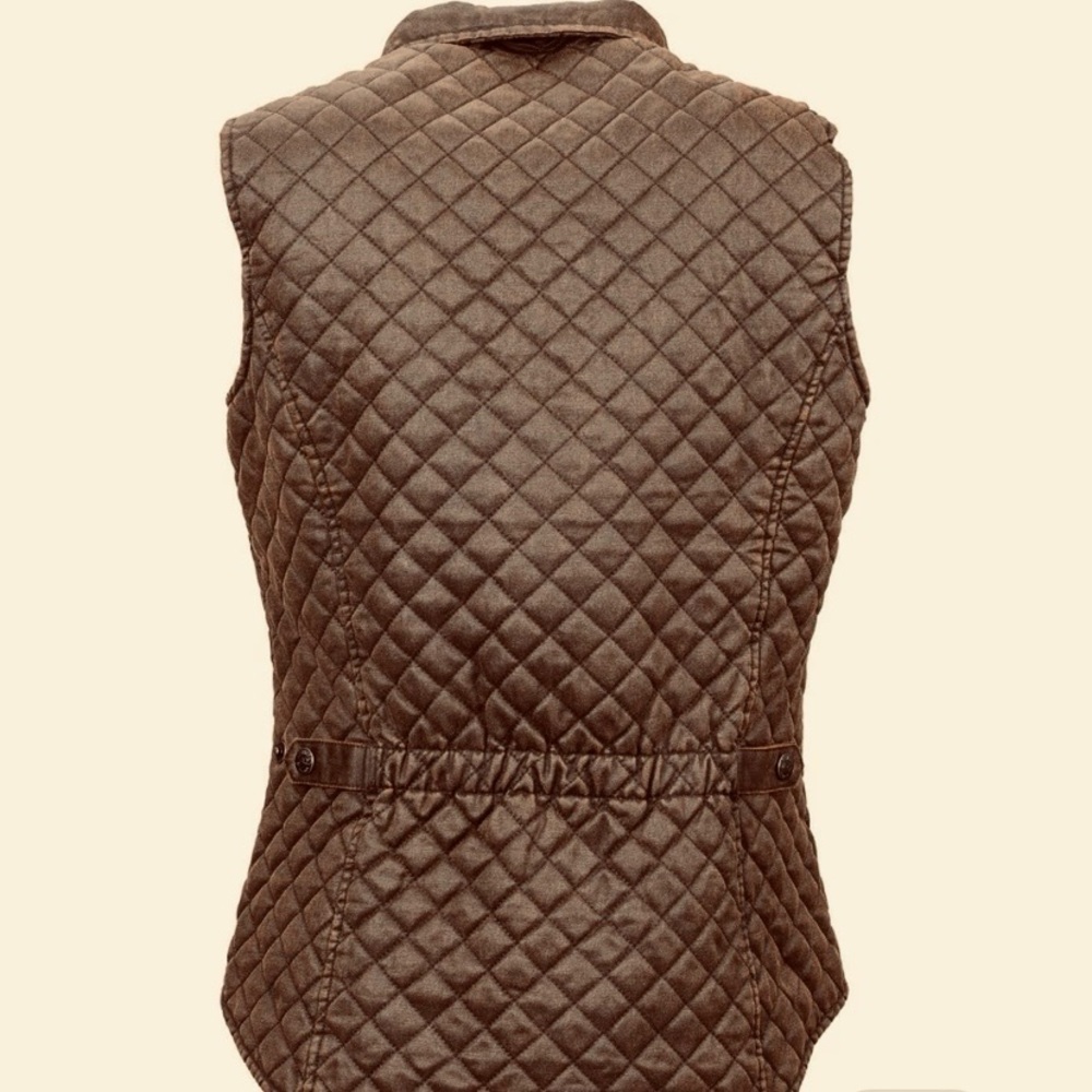OUTBACK TRADING COMPANY WOMEN’S BRISBANE VEST BROWN SZ XL - Picture 6 of 14